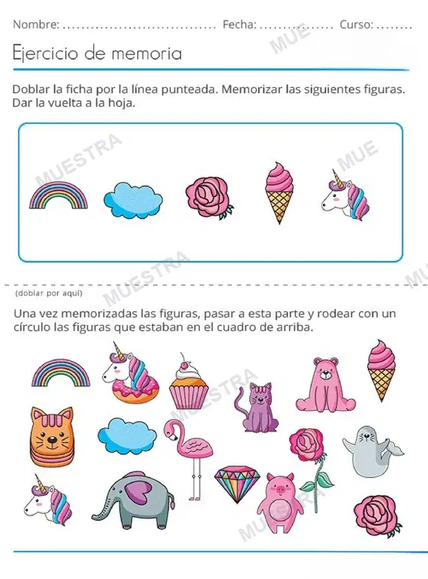 Muestra de Estimulación Cognitiva