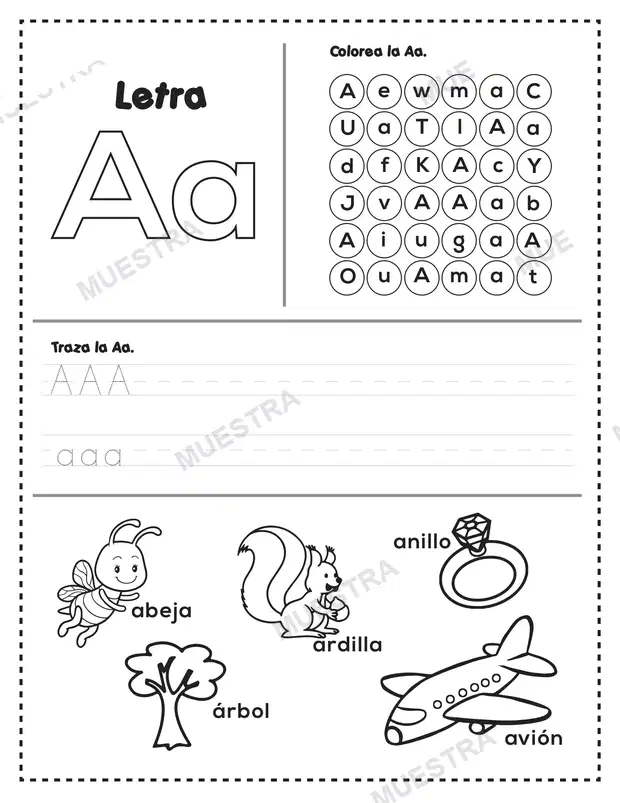 Muestra de Cuadernillo para Enseñar a Leer