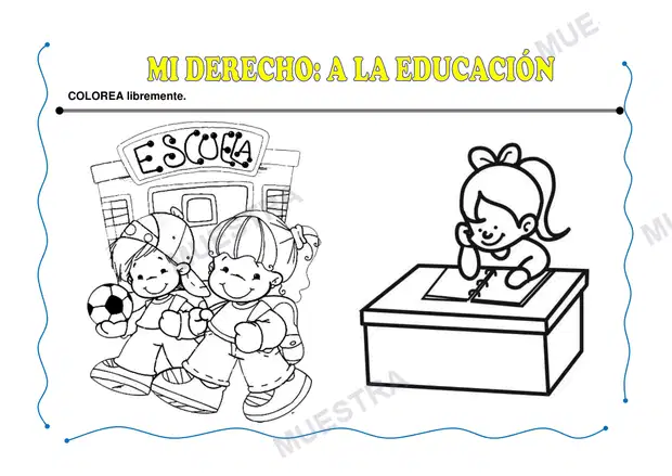 Muestra de Derechos de los Niños