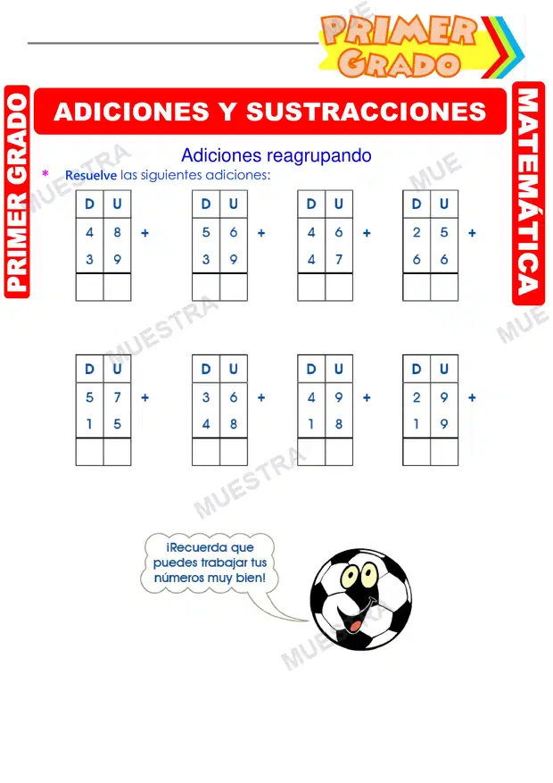 Adiciones y Sustracciones