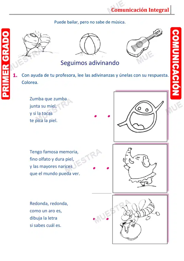 Muestra de Adivinanzas
