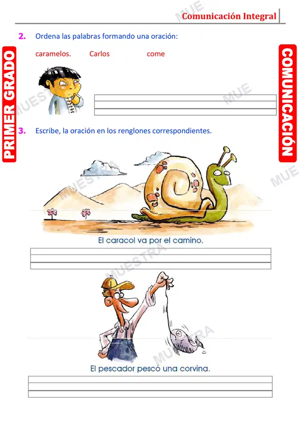 Muestra de Ca Co Cu que y Qui