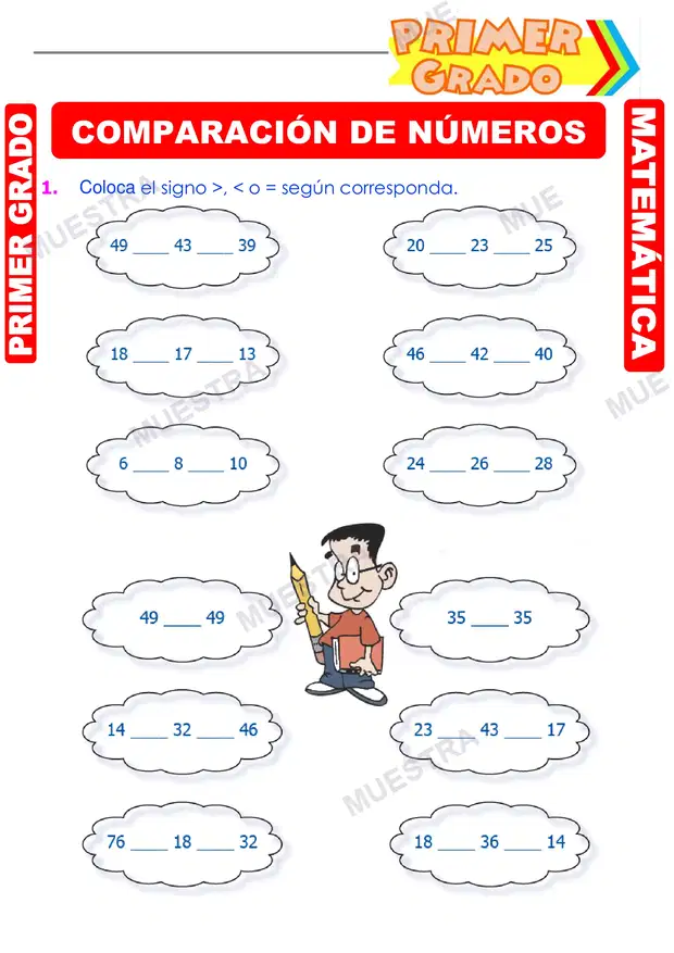 Comparación de Números