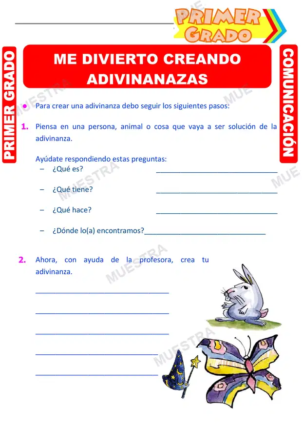 Creación de Adivinanzas