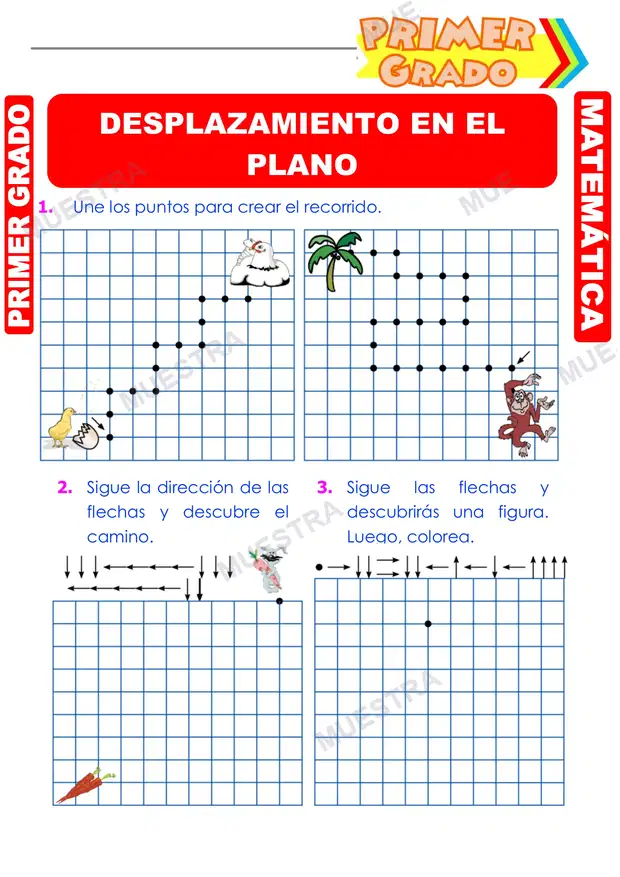 Desplazamientos en el Plano Cartesiano (2)