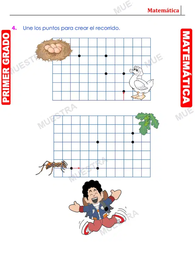 Muestra de Desplazamientos en el Plano Cartesiano (2)