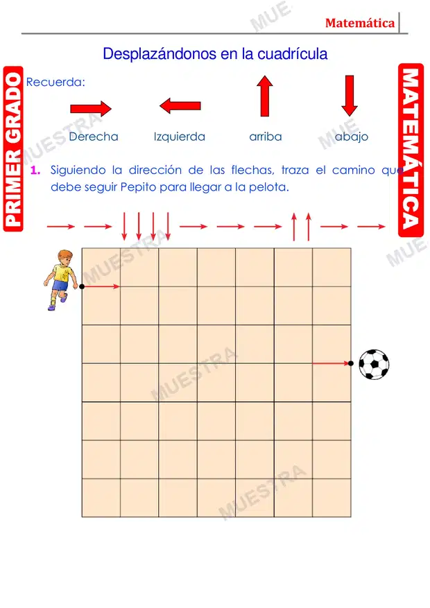 Muestra de Desplazamientos en el Plano Cartesiano (2)