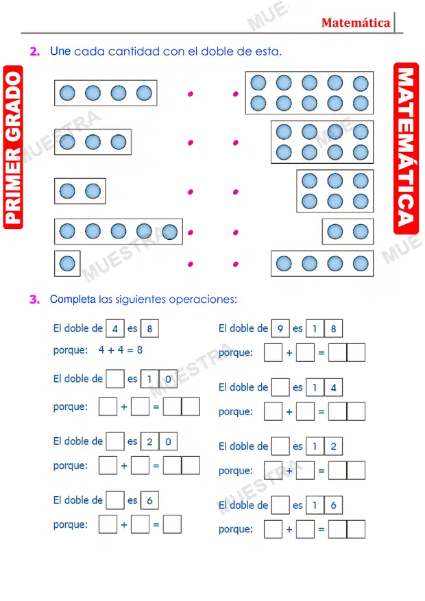 Muestra de El Doble y la Mitad