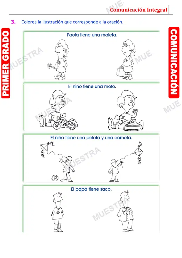 Muestra de Fonema T