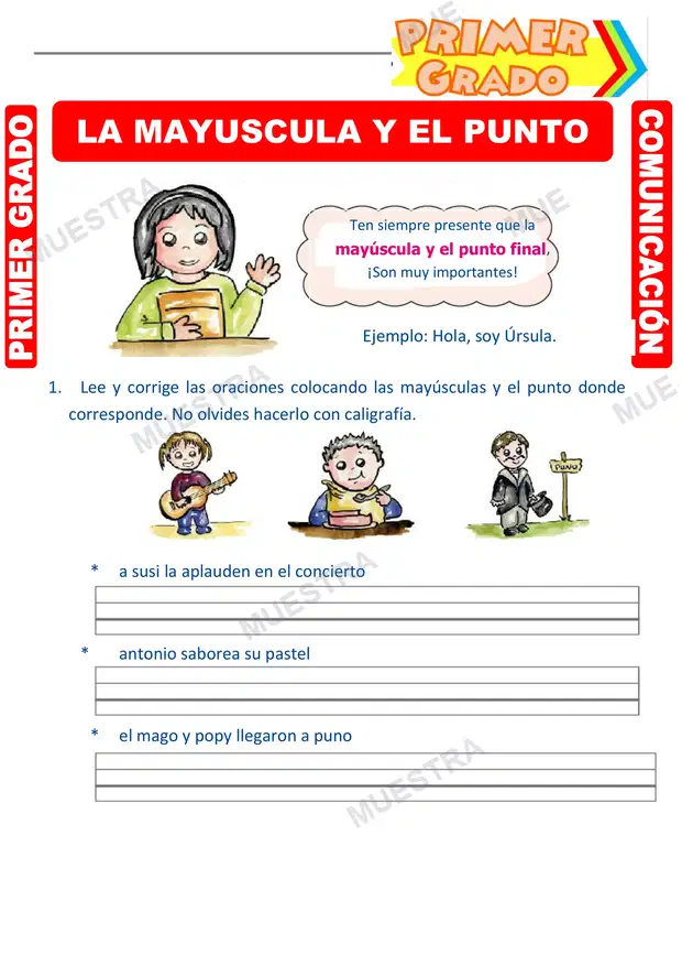 La Mayúscula y el Punto