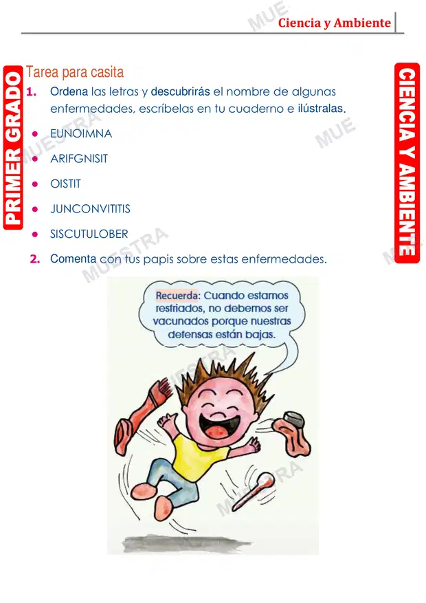 Muestra de Las Vacunas