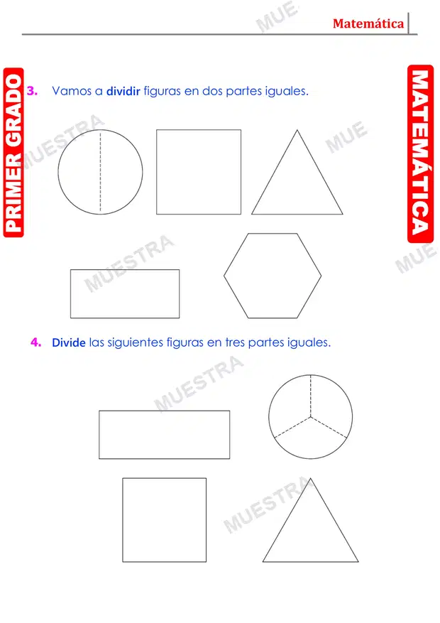 Muestra de Mitad y Tercia