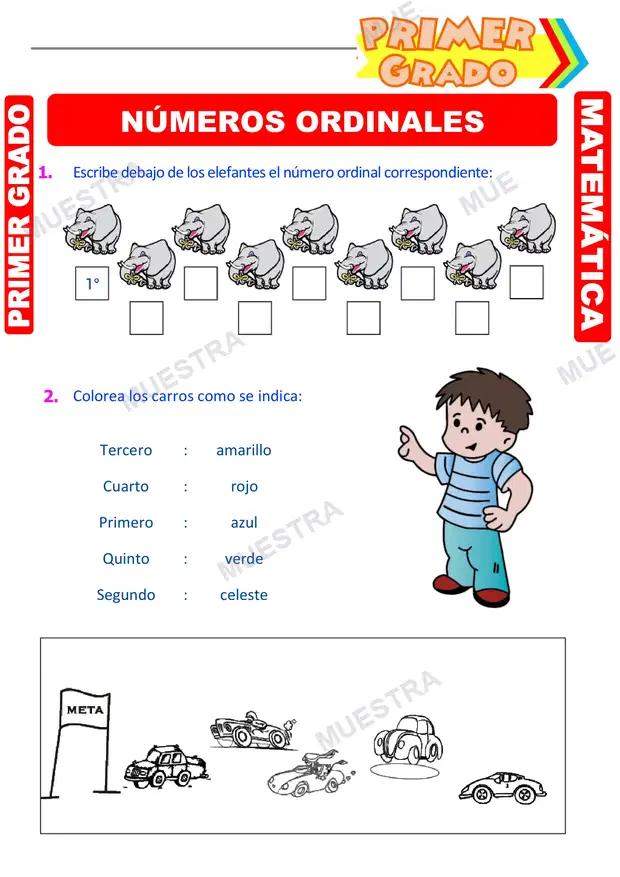 Números Ordinales (2)