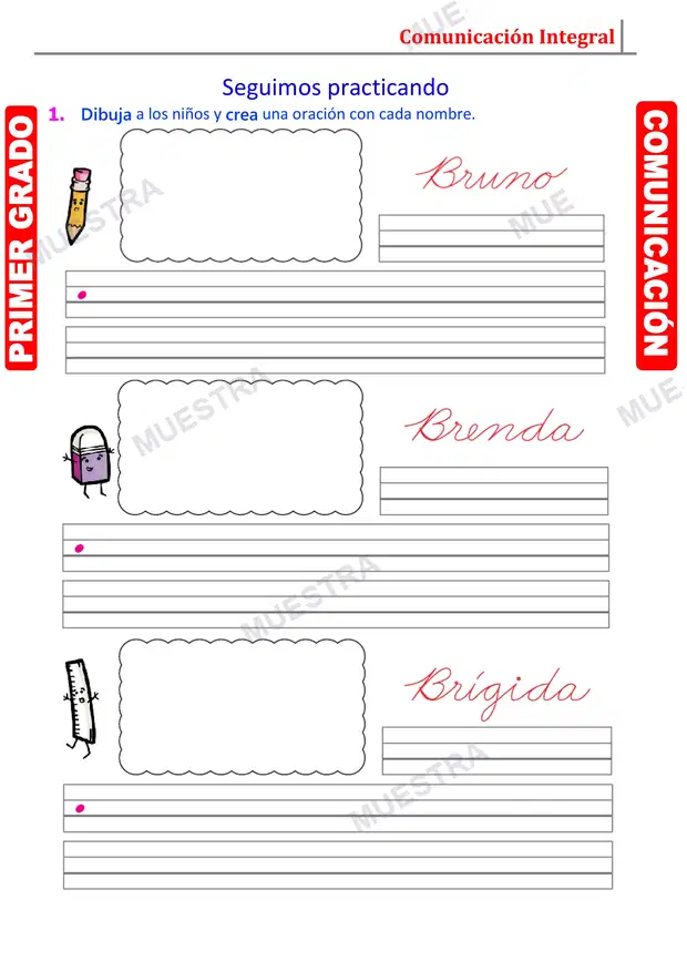 Muestra de Palabras con BR y BL