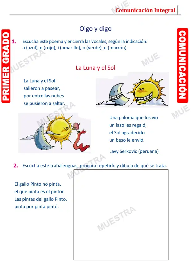 Muestra de Rimas