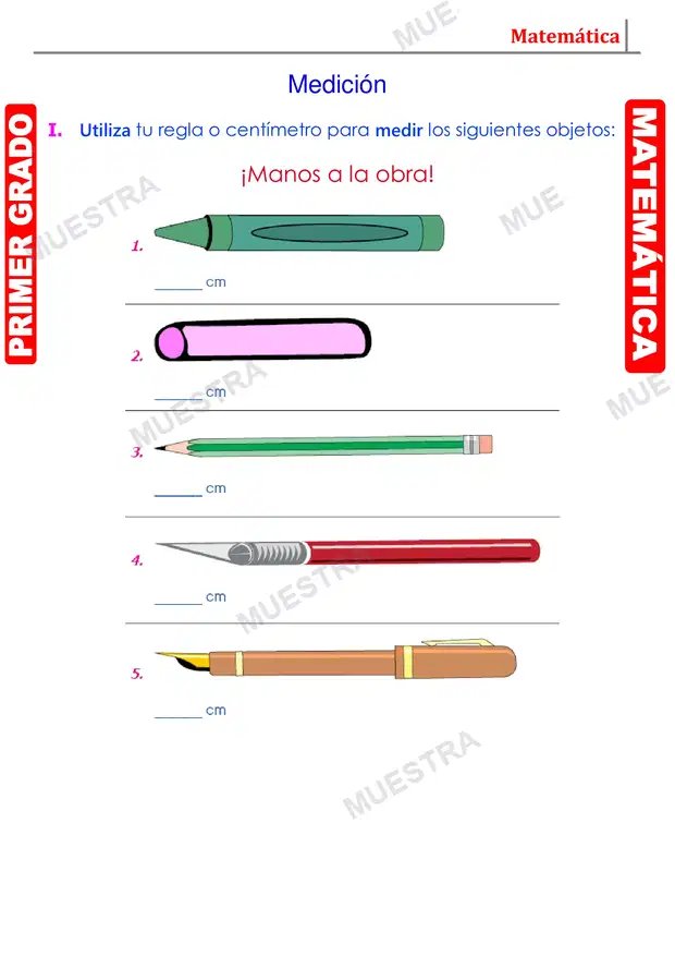 Muestra de Unidades de Longitud