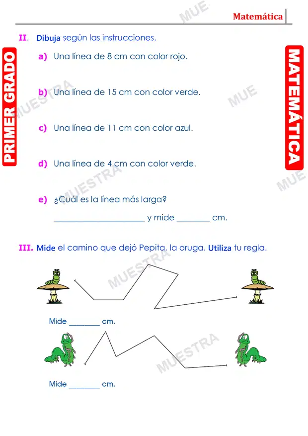 Muestra de Unidades de Longitud