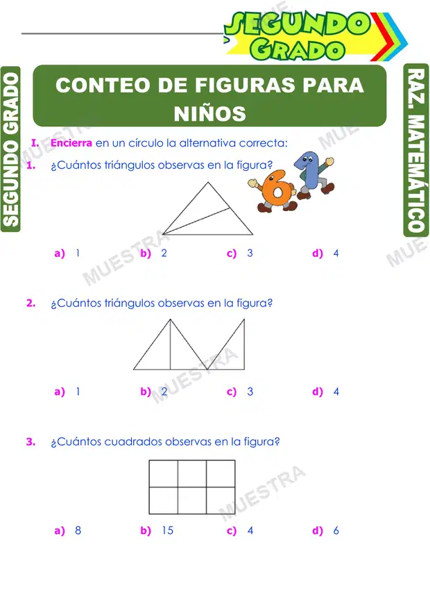 Conteo de Figuras para Niños (2)