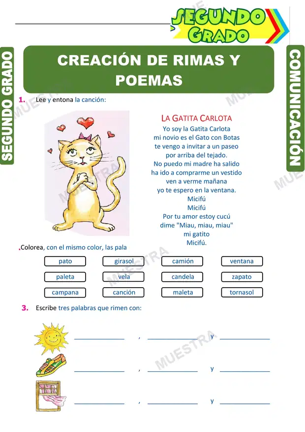 Creación de Rimas y Poemas