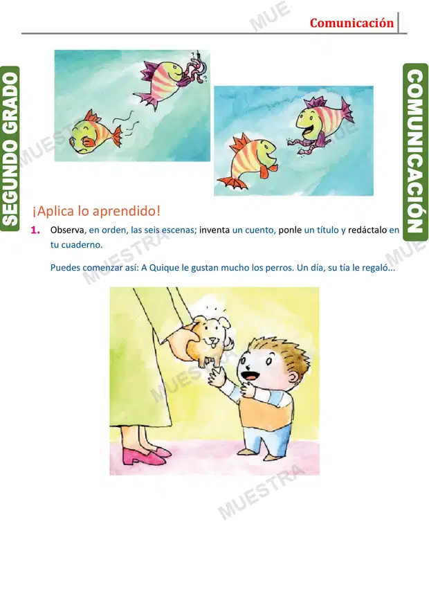 Muestra de El Cuento y sus Partes