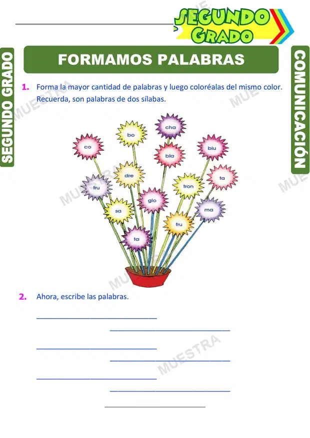 Formacion de Palabras