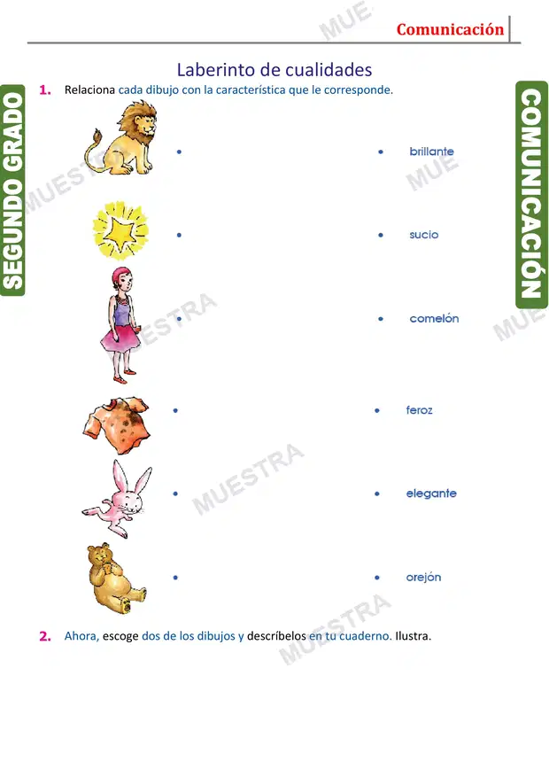 Muestra de La Descripción