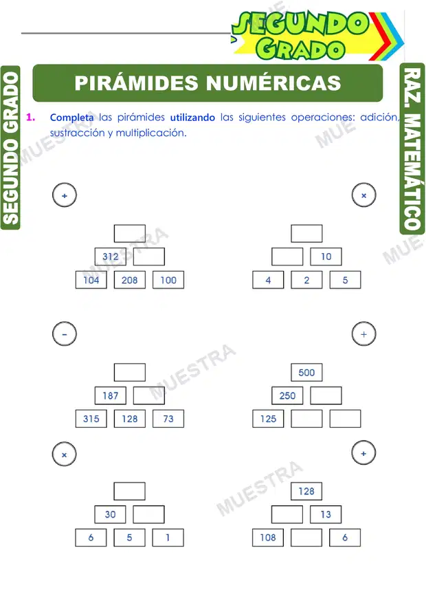 Pirámides Numéricas (2)