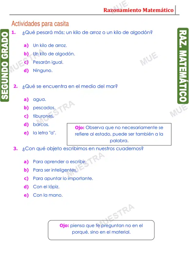 Muestra de Preguntas Capciosas (2)