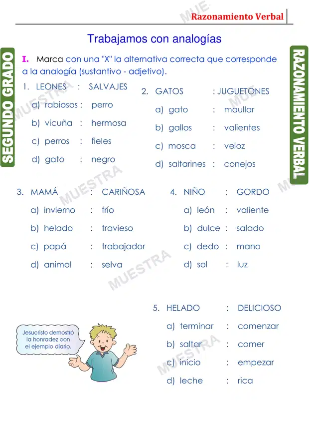 Muestra de Qué Es una Analogía