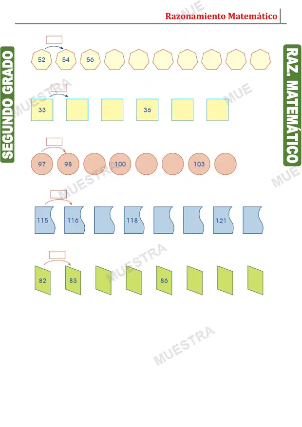 Muestra de Series de Números (2)