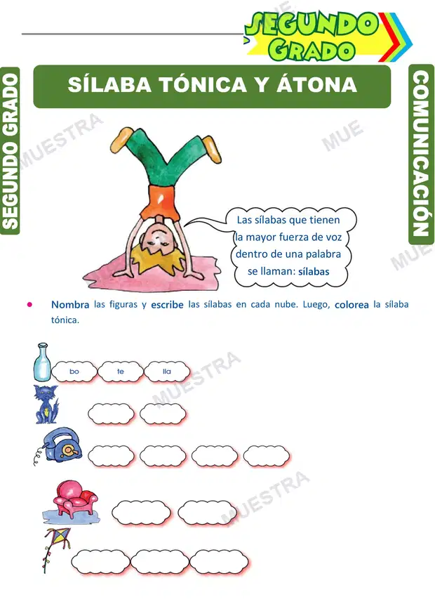 Sílaba Tónica y Átona