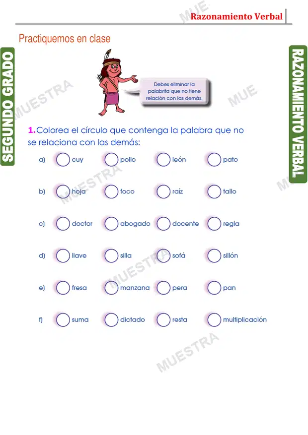 Muestra de Término Excluido
