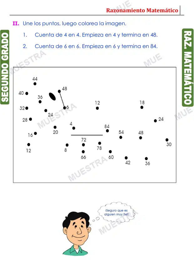 Muestra de Uniendo Puntos