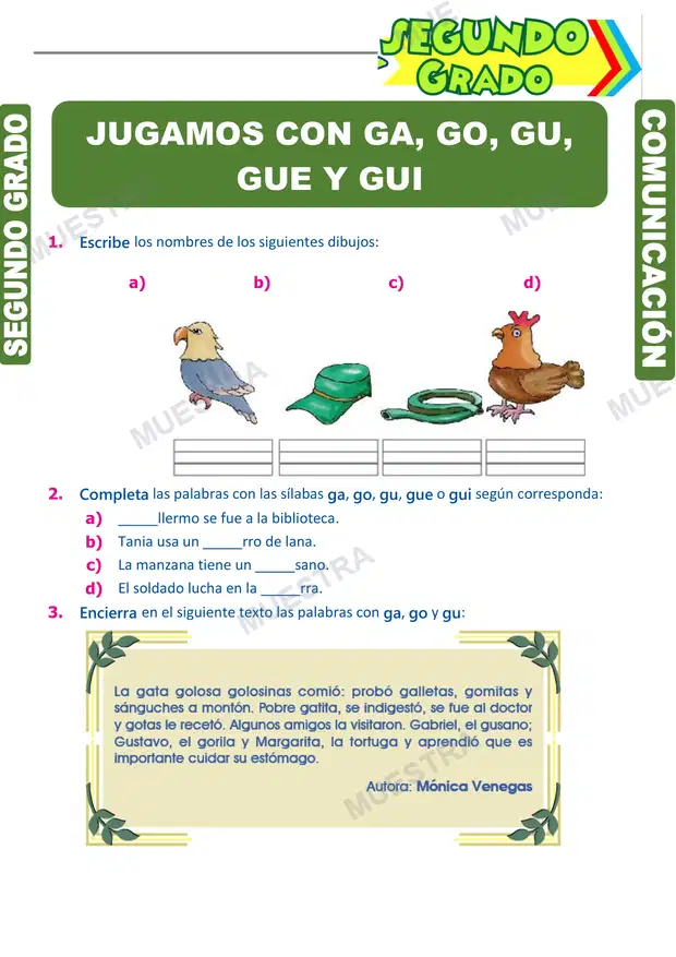 Uso de la Ga Go Gu