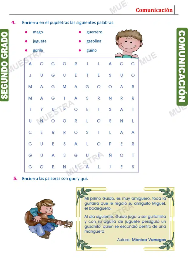 Muestra de Uso de la Ga Go Gu