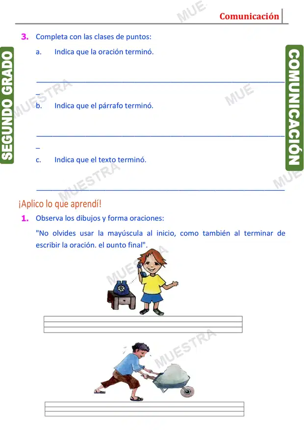 Muestra de Uso del Punto