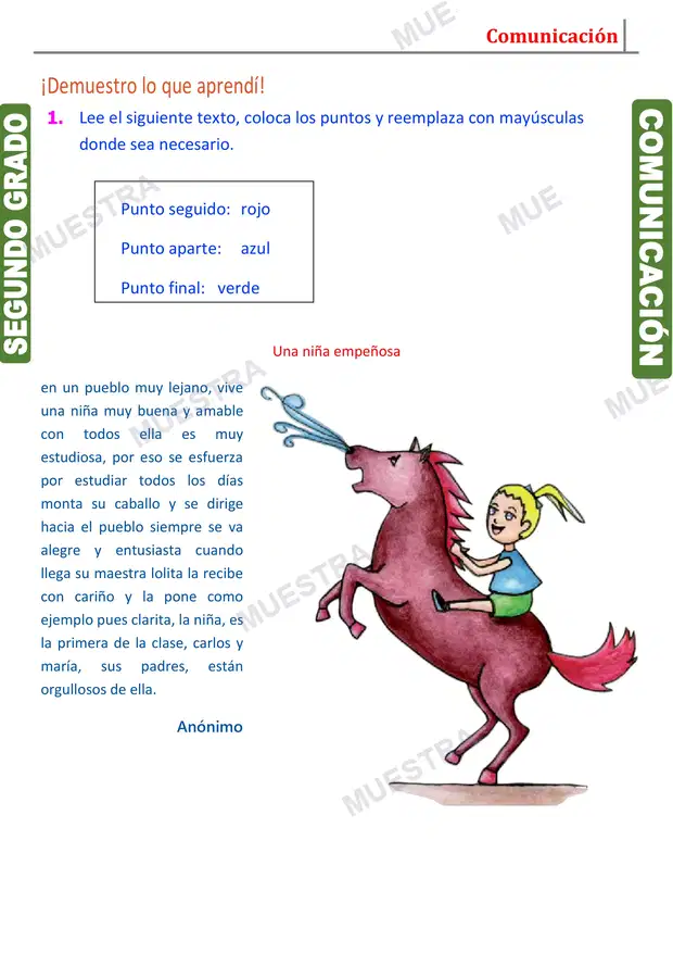Muestra de Uso del Punto