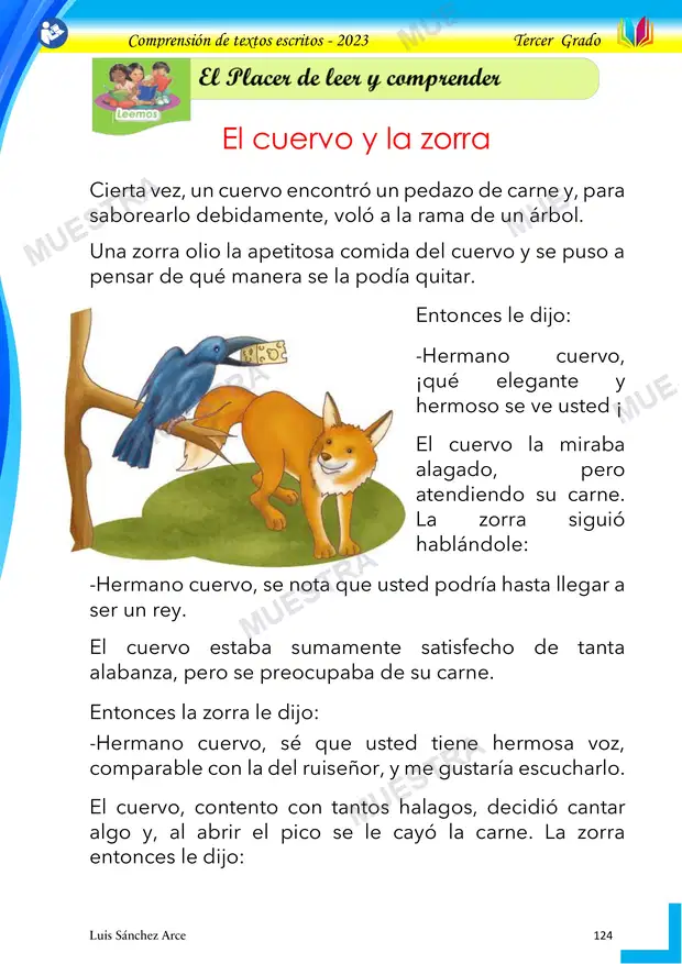 24 - el Cuervo y la Zorra