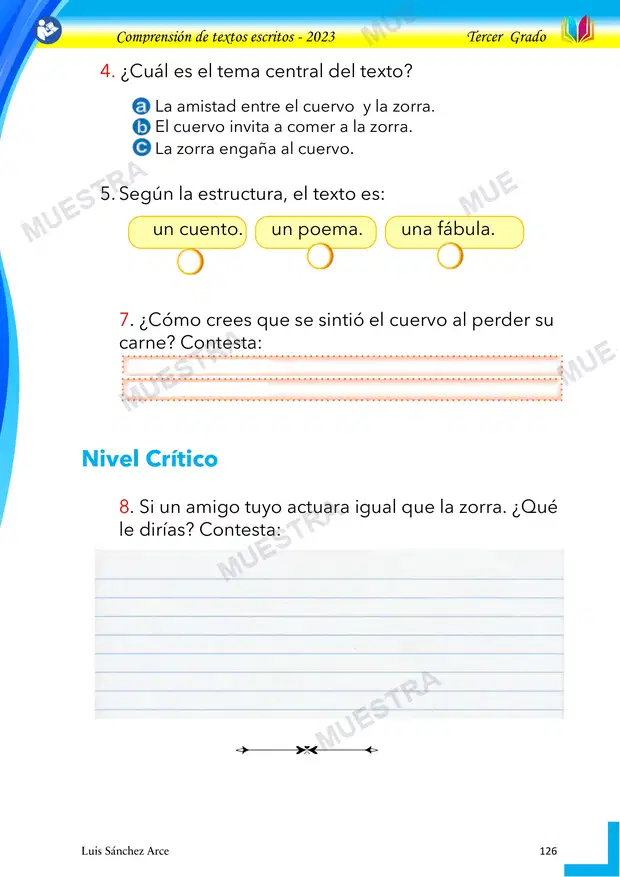 Muestra de 24 - el Cuervo y la Zorra