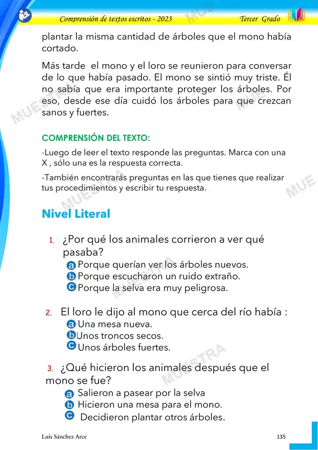 Muestra de 28 - el Cuidado de los Arboles