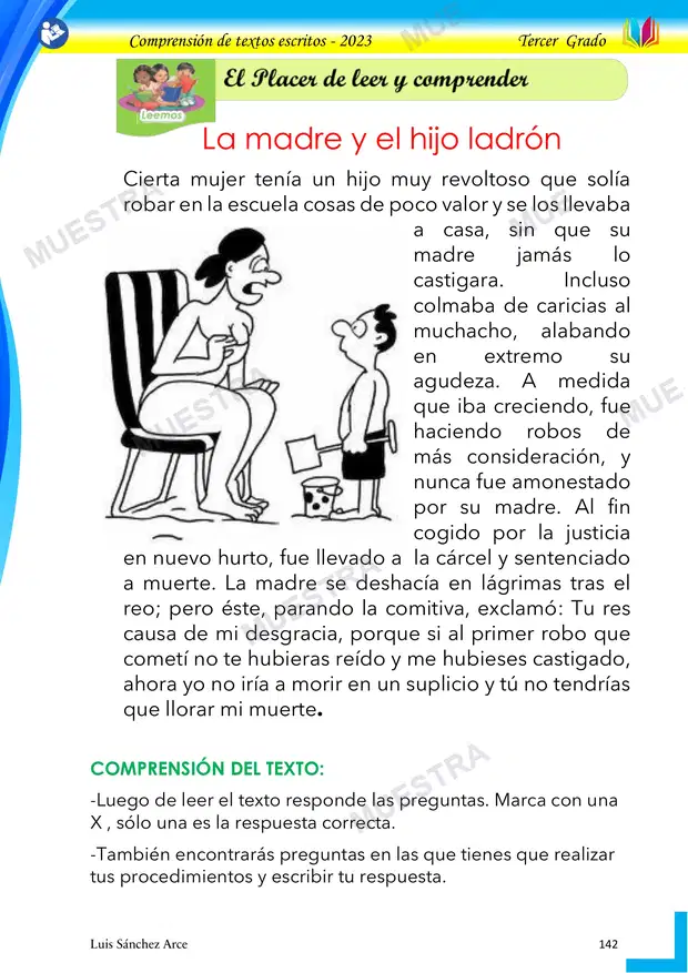 31 - la Madre y el Hijo Ladron