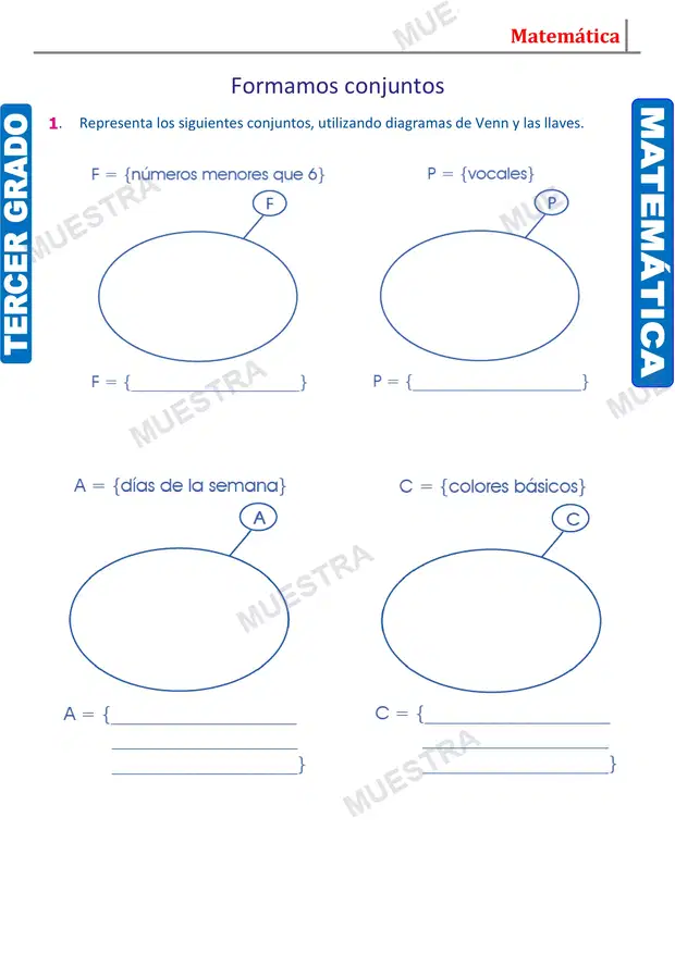 Muestra de Agrupación de Elementos y Formación de Conjuntos (2)