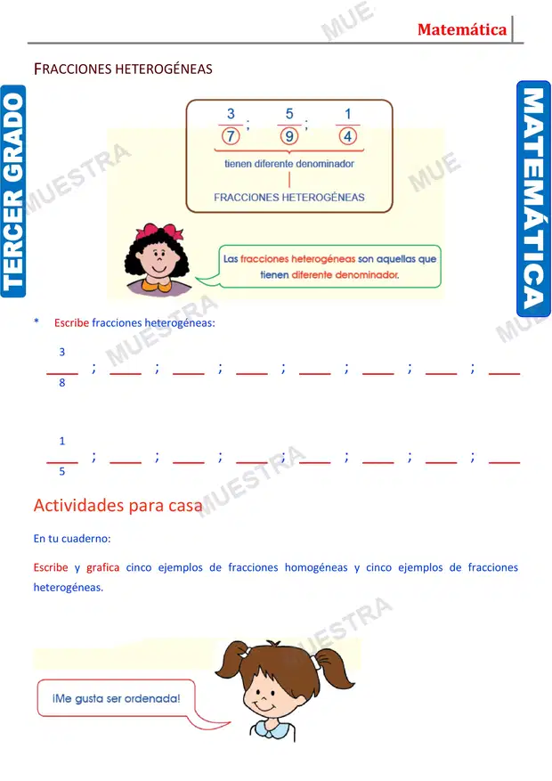 Muestra de Clases de Fracciones (2)