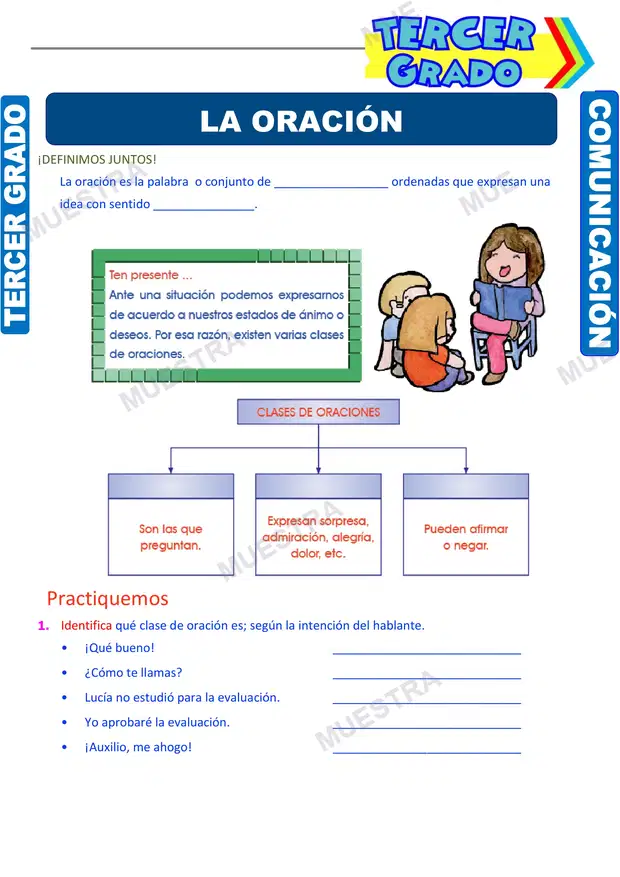 Clases de Oraciones