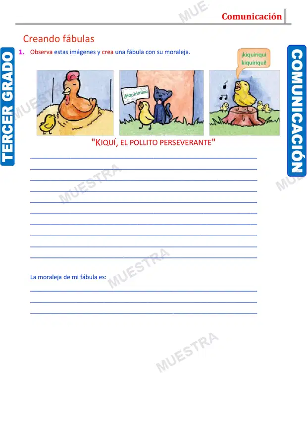 Muestra de La Fábula