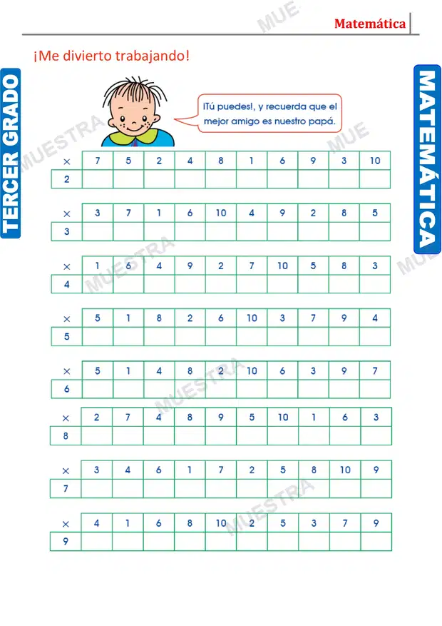 Muestra de La Multiplicación (2)