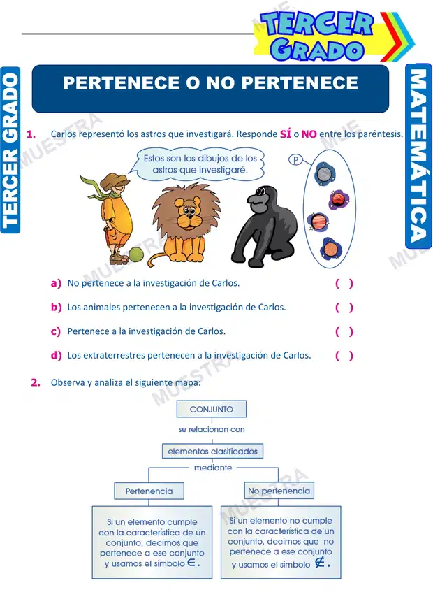 Relación de Pertenencia (2)