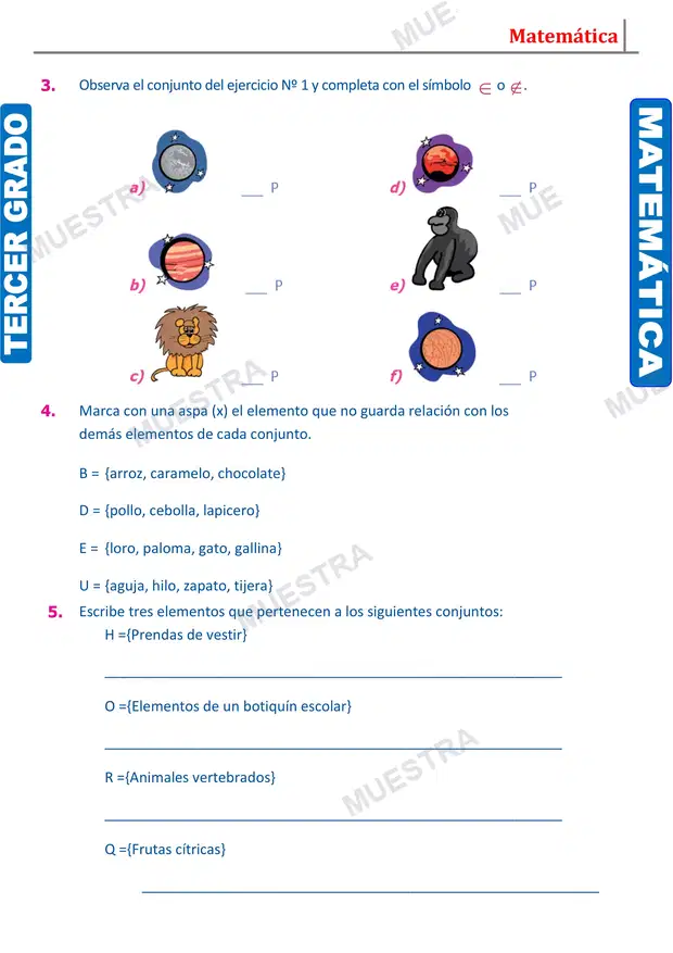 Muestra de Relación de Pertenencia (2)