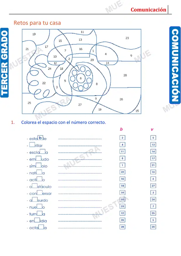 Muestra de Uso de la MP MB NV
