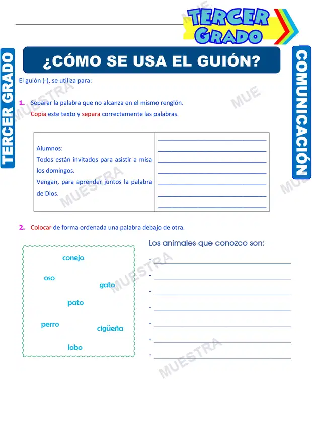 Uso del Guión